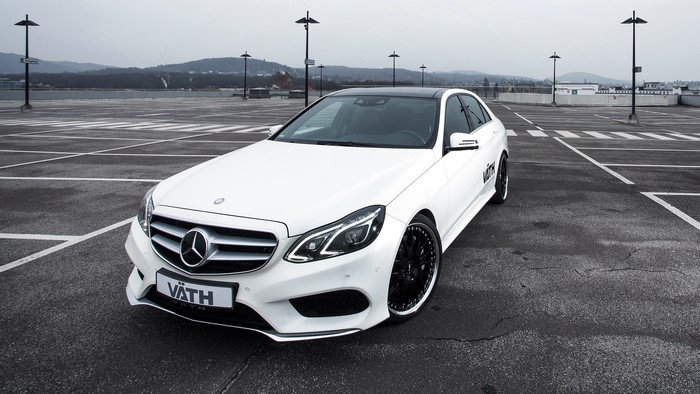 White VATH E-Klasse V50 RS W212 Mercedes-Benz