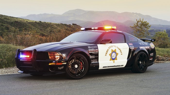 4K 2009 281 Motorsports Saleen S197 Police Car