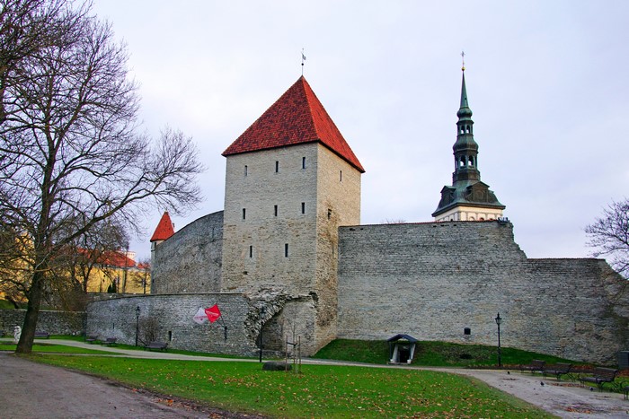 4K Tallinn Estonia Fortress