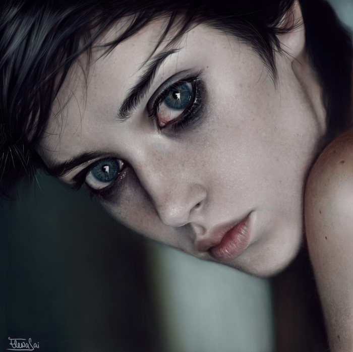 Painting Art of a Face