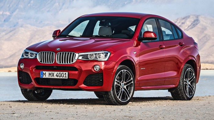Red BMW X4 xDrive M Sport F26