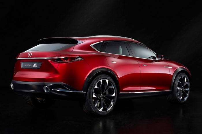 4K 2015 Mazda Koeru Concept Red