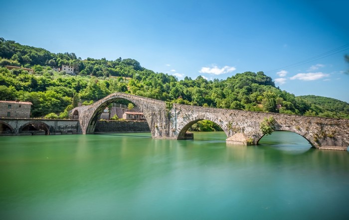 Ponte del Diavolo, Borgo a Mozzano, Italy