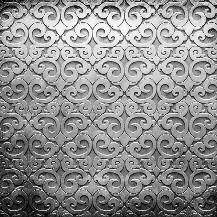 Metal Texture with Swirl Pattern