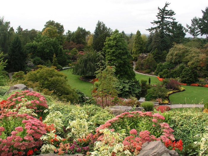 Queen Elizabeth Park Gardens in Vancouver, Canada