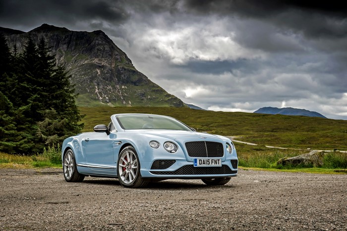2015 Bentley Continental GT Convertible in Scotland