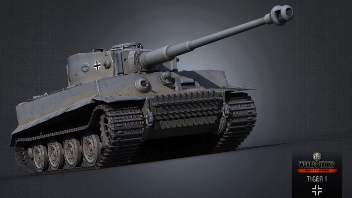 Tiger I tank from World of Tanks