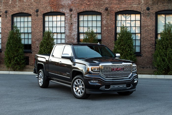 Black 2016 GMC Sierra Denali Ultimate Truck