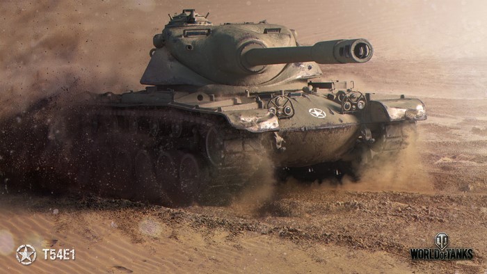 T54E1 Tank from World of Tanks