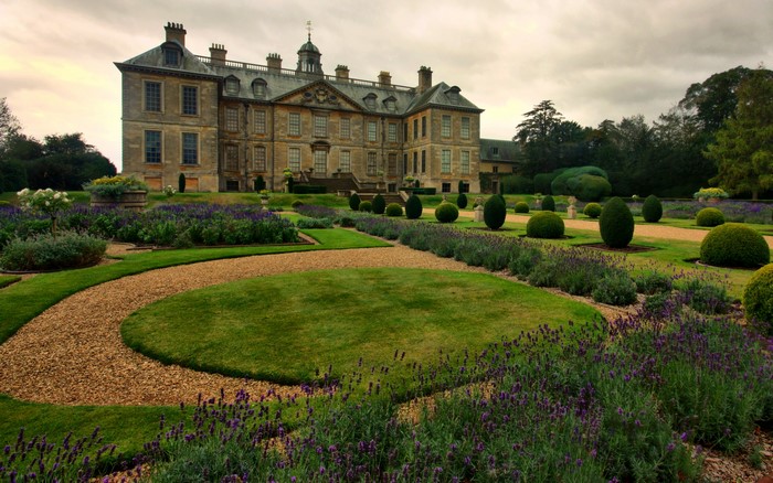 Belton House and Gardens in Lincolnshire, England