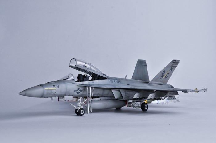 F/A-18 Hornet fighter jet model