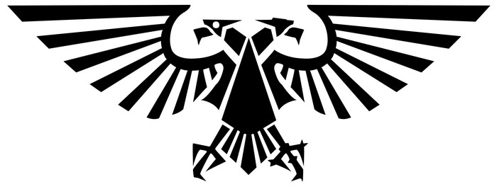 Two-headed eagle Imperial Logo Emblem Warhammer 40000