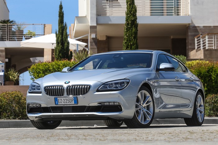 4K 2015 BMW 640d xDrive Gran Coupe F06 Silver