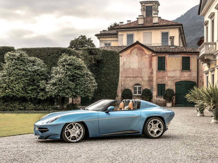 Light Blue 2016 Carrozzeria Touring Disco Volante Spider