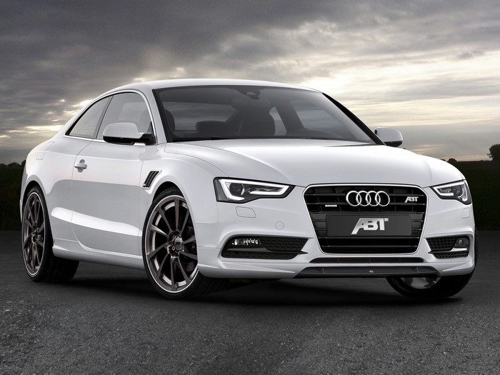 White 2012 ABT AS5 Coupe Audi