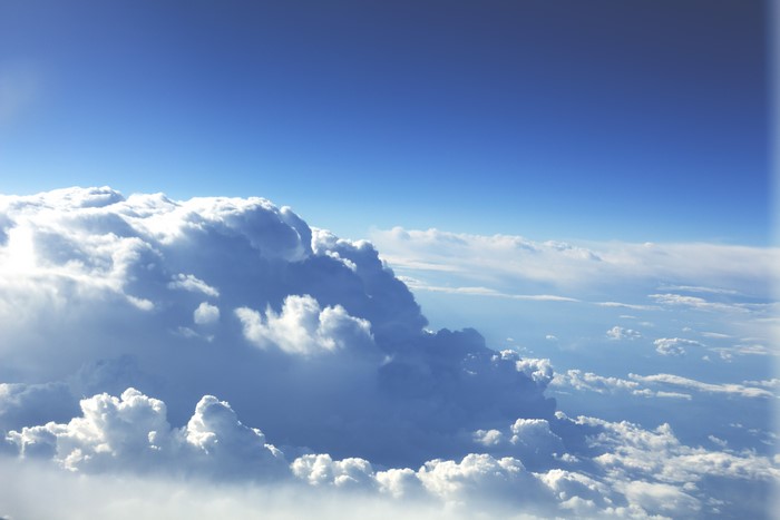 4K Sky with Majestic White Clouds