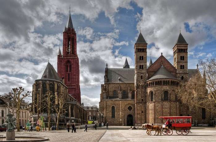 Basilica of Saint Servatius and Sint Janskerk, Maastricht, Netherlands