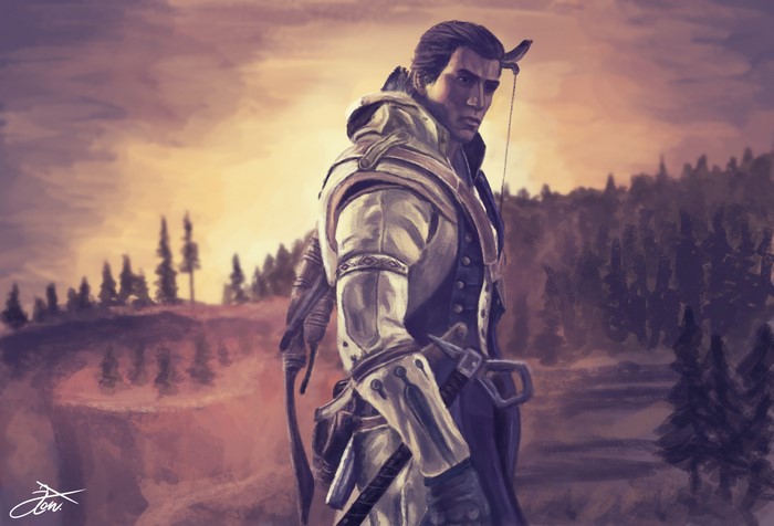 Assassin's Creed Archer in a Forest