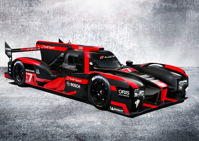 Audi R18 e-tron quattro race car