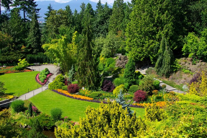 Queen Elizabeth Park Gardens in Vancouver, Canada
