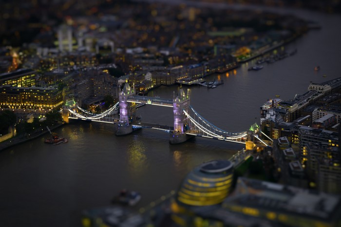Tower Bridge, London at Night