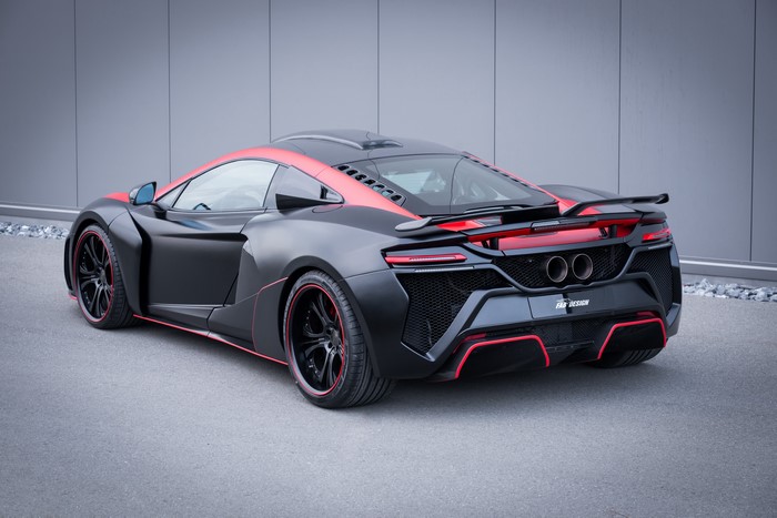4K FAB Design 650S McLaren Back View