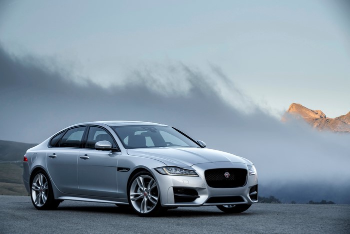 Silver Jaguar 2015 J XF Sedan