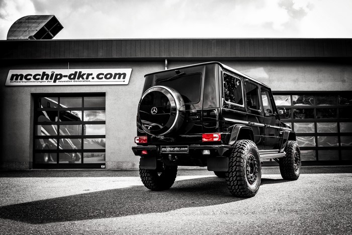 Black 2015 Mcchip-DKR G 63 AMG MC800 W463