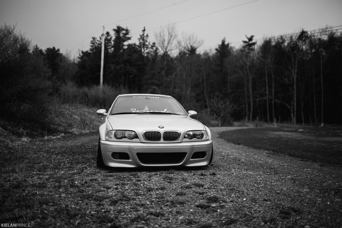 BMW M3 E46 front view