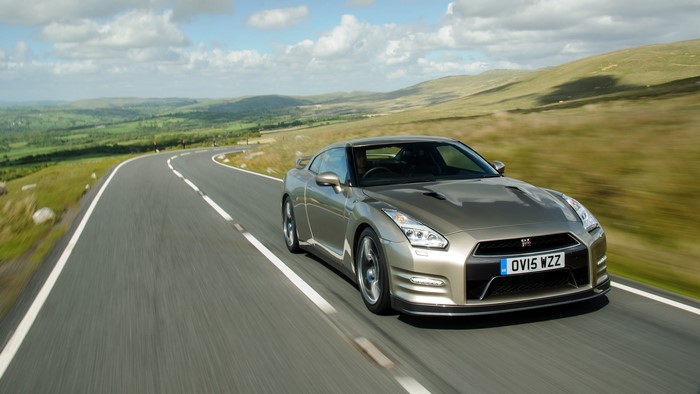 2015 Nissan GT-R 45th Anniversary on UK Road