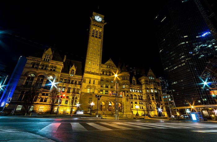 Toronto City Hall at Night