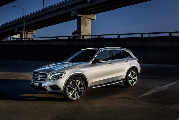 Silver Mercedes-Benz GLC-Class X253