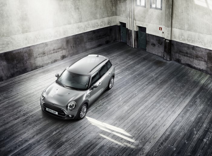 2015 Mini Cooper S Clubman F54 in a warehouse