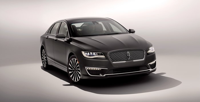 Black Lincoln MKZ Sedan
