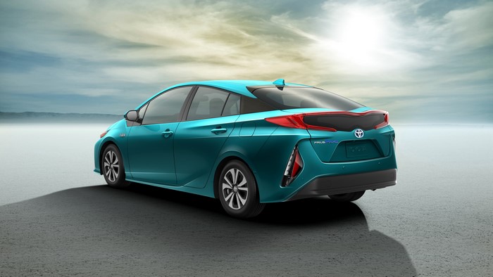 2017 Toyota Prius Prime back view