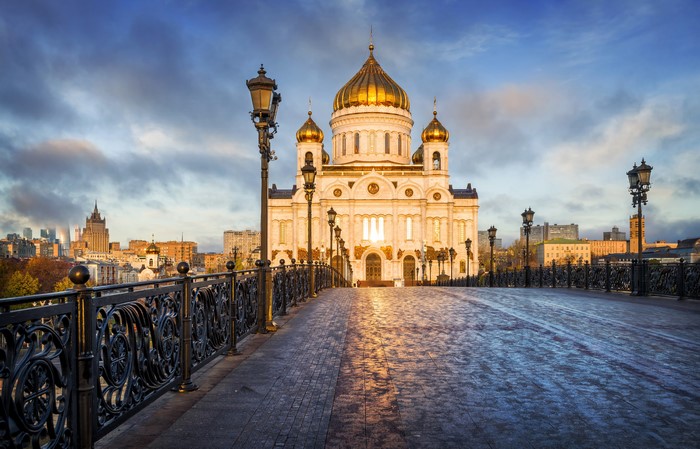 Cathedral of Christ the Saviour, Moscow, Russia