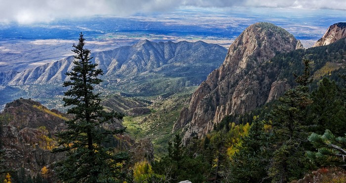 Mountains and Valley in Bernalillo, New Mexico
