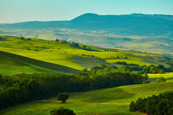 Tuscany Fields and Hills