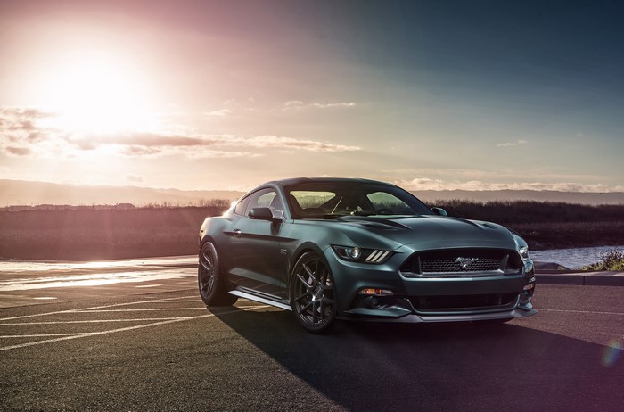 Ford Mustang GT with Velgen Wheels by Richard Le