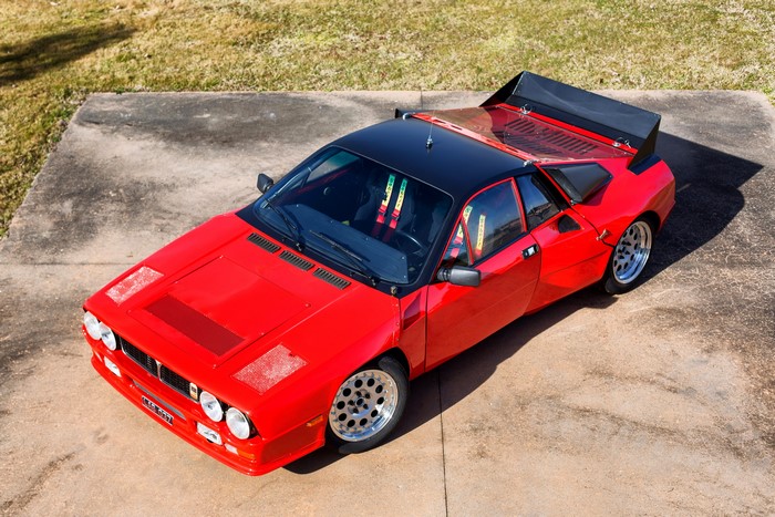 4K Red Lancia Stratos 1980 SE037