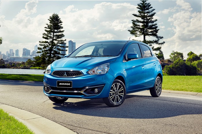 Light Blue 2016 Mitsubishi Mirage