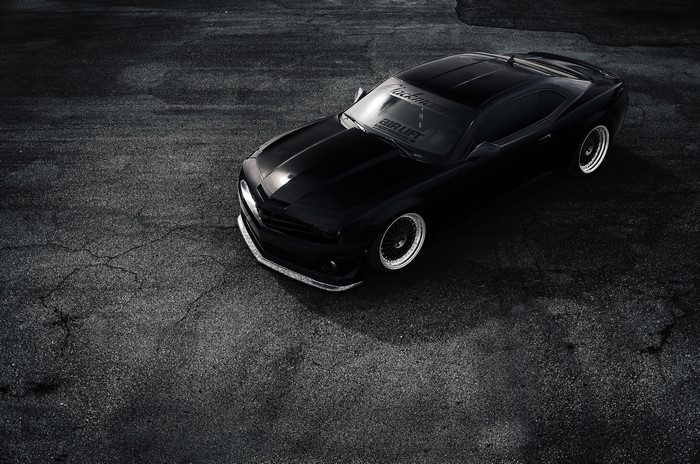 4K Black Chevrolet Camaro ZL1