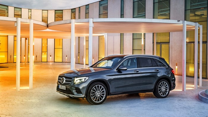 Mercedes-Benz Grey 2015 GLC 350 4MATIC X205
