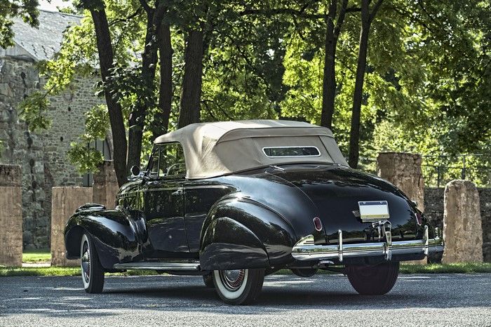 Black Chevrolet Convertible Classic Car