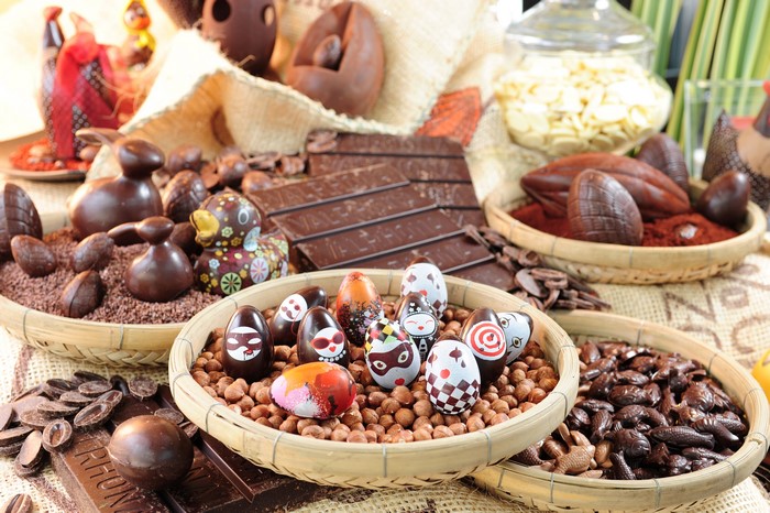 4K Easter Chocolate Sweets and Nuts