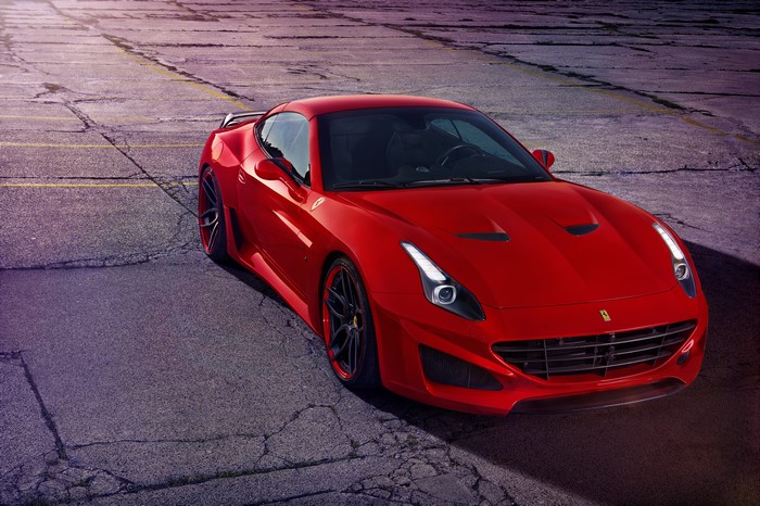 4K Red Novitec Rosso Ferrari California