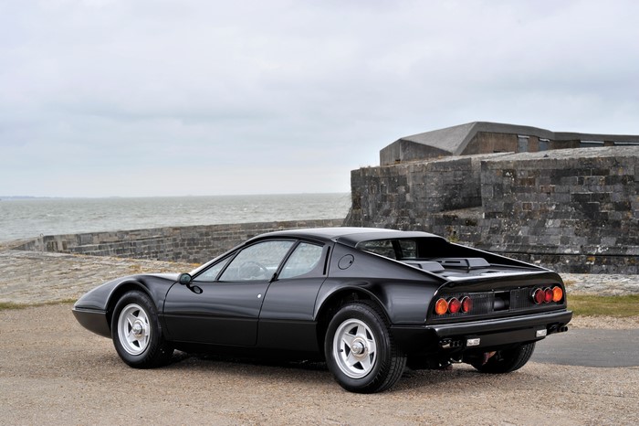 Black 1973-1976 Ferrari 365 GT4 Berlinetta Boxer FR-spec