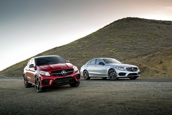 4K Mercedes-Benz AMG GLE-Class C292 and C-Class W205