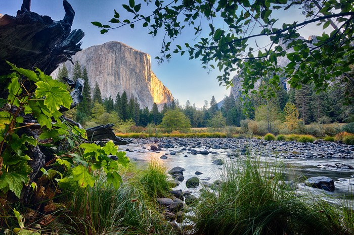El Capitan Yosemite National Park River