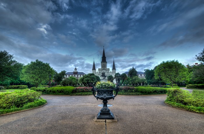Jackson Square New Orleans USA 4K